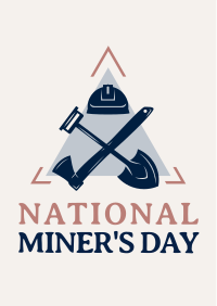 Miner's Day Badge Flyer