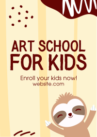 Art School for Kids Flyer