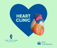 Heart Clinic Facebook Post