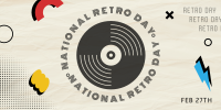 Disco Retro Day Twitter Post