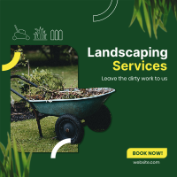 Landscaping Services Instagram Post