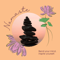 Namaste Instagram Post Design