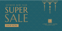 Lunar New Year Sale Twitter Post