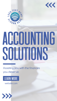 Accounting Solutions Instagram Story