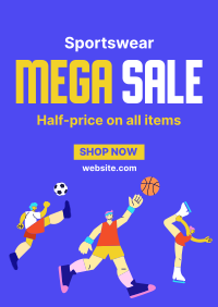 Super Sports Sale Poster