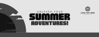 Minimalist Summer Adventure Facebook Cover