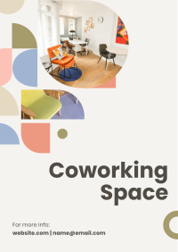 Coworking Space Shapes Flyer