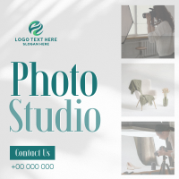 Elegant Photography Studio Linkedin Post