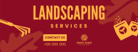 Landscaping Shears Facebook Cover Image Preview