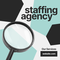 Jigsaw Staffing Agency Linkedin Post Design