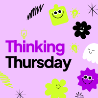 Thinking Thursdays Instagram Post Design