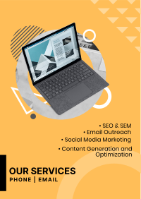 Digital Marketing Services Flyer