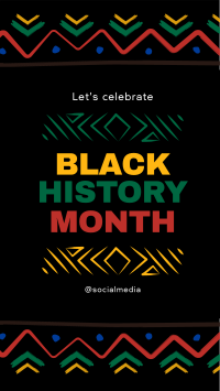 Celebrate Black History Facebook Story