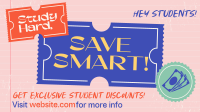 Student Discount Note Animation