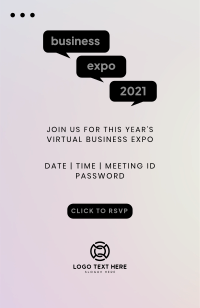 Annual Business Expo Invitation Image Preview