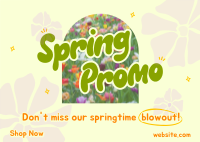 Spring Promo Postcard