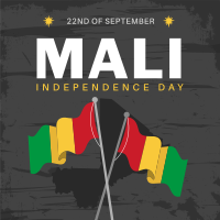 Mali's Independence Instagram Post