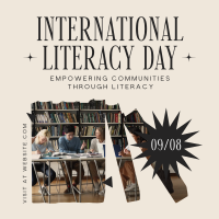 International Literacy Day Instagram Post