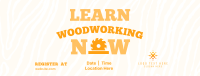 Woodworking Course Facebook Cover Design