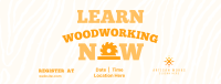 Woodworking Course Facebook Cover Image Preview