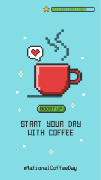 Coffee Day Pixel Instagram Story Image Preview