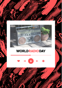 Radio Day Player Flyer