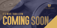 Stay Tuned Fitness Gym Teaser Twitter Post