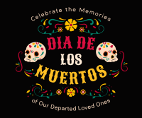 Dia De Muertos Festival Facebook Post