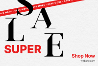Super Sale Pinterest Cover