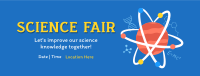 Science Fair Event Facebook Cover Image Preview