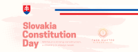 Slovakia Constitution Day Greeting Facebook Cover Image Preview