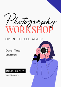 Photography Workshop for All Poster