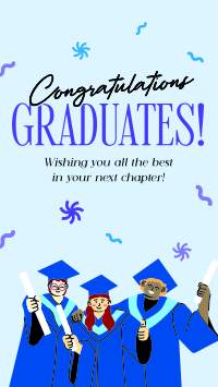 Quirky Fun Graduation Instagram Story