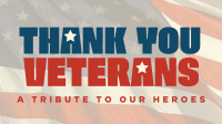 Classic Veterans Day Greeting Animation