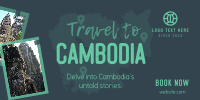 Travel to Cambodia Twitter Post