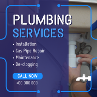 Plumbing Pipes Repair Instagram Post