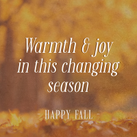 Autumn Season Quote Instagram Post