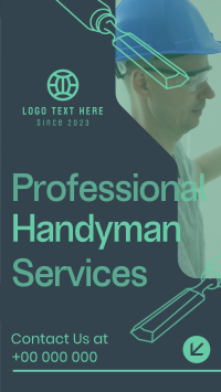 Professional Handyman Services Instagram Reel Image Preview