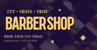 Barber Service Facebook Ad Design