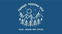 Midnight Mountain View Facebook Event Cover