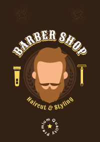 Premium Barber Poster Design