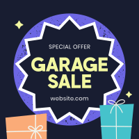 Garage Sale Ad Instagram Post