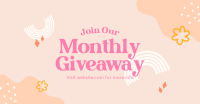 Monthly Giveaway Facebook Ad