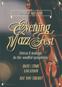 Jazz Fest Music Flyer