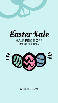 Easter Eggs Sale Instagram Story Design