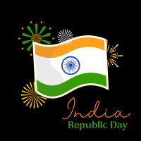 India Day Flag Instagram Post