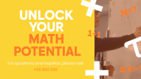 Minimalist Math Tutor Service Video Design