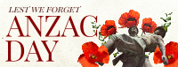Anzac Day Collage Facebook Cover Design