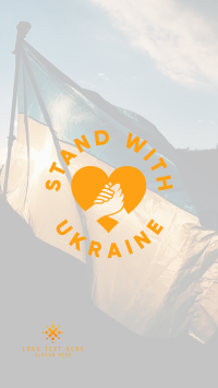 Stand with Ukraine Instagram Story