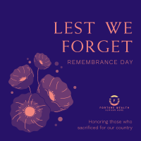 Symbol of Remembrance Instagram Post Image Preview